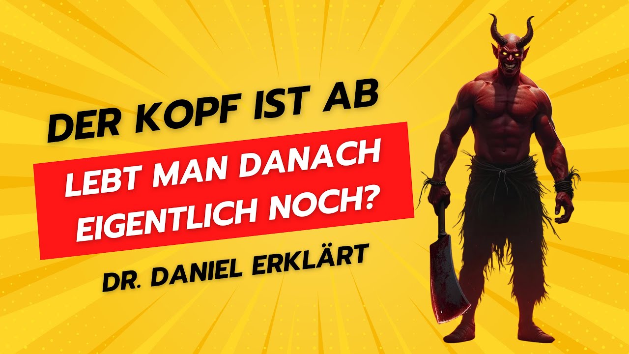 😱 Geköpft – lebt man danach noch? Ab wann ist man wirklich tot? | Dr ...
