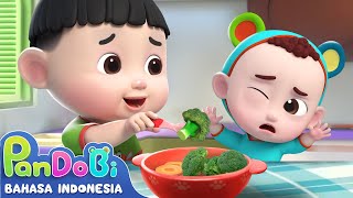 Aku Suka Makan Sayur | Kebiasaan Baik Anak | Lagu Anak-anak | Super Pandobi Bahasa Indonesia