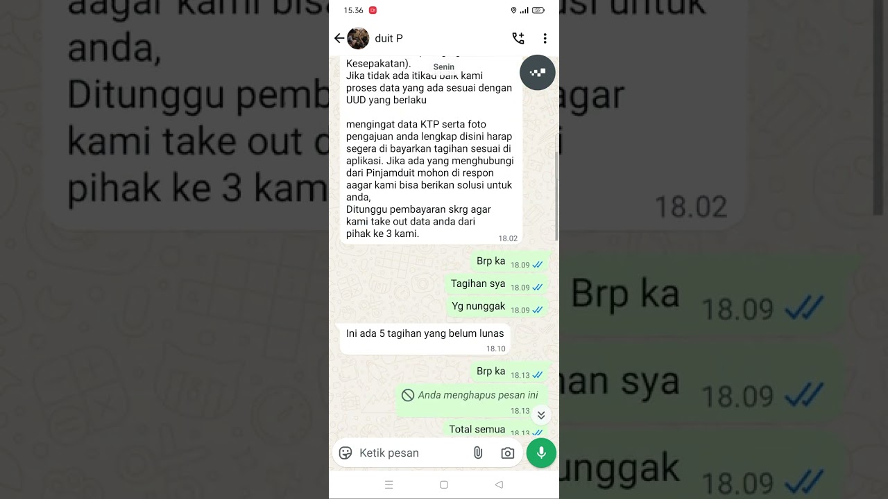 INI RESIKO TERBARU GALBAY JUMBO DI APLIKASI PINJAM DUIT,AREA KALIMANTAN.