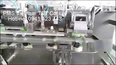 Máy đóng gói túi có vòi spout bag cho nước trái cây - PMS Việt Nam