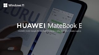 Yeni HUAWEI MateBook E ile Her Yerde Yüksek Performans Resimi