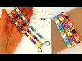 You can make this beading pattern in 10 minutes. Seed beads bracelet tutorial.