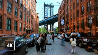 NEW YORK Morning in Brooklyn Bridge Park Walking Tour 4K
