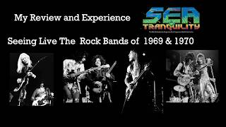 Classic Rock Shows from 1969-1970