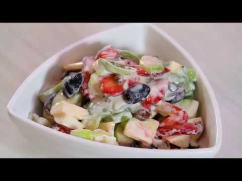 Видео: Гэрийн бяслагтай жимсний салат