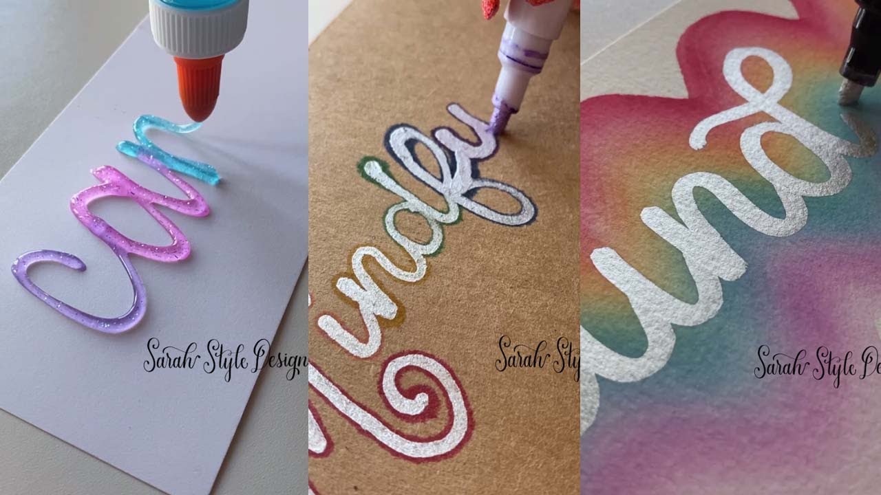 Gel Pen Face-Off: Sakura Gelly Roll Glaze vs. Temu 3D Gel Pens - Pen  Showdown! 