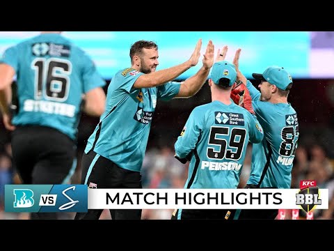 Fast finishing Heat hold off Strikers for first win of the season | BBL|12