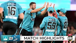 Fast finishing Heat hold off Strikers for first win of the season | BBL|12