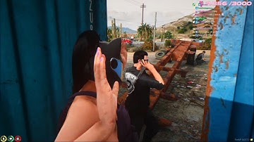 Carmella & Craig Caught by the Lost while Hacking Container Near Their Turf | NoPixel 3.0
