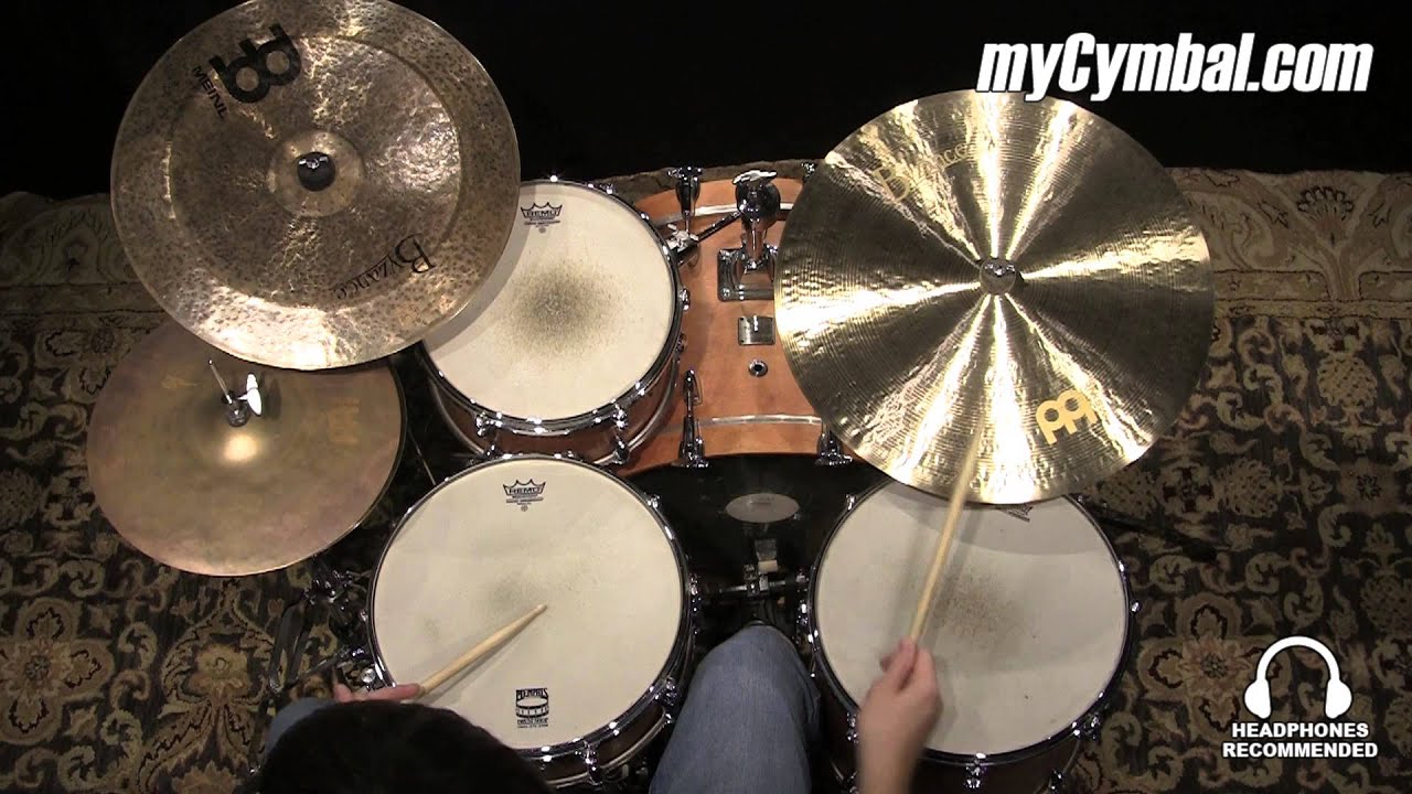 Byzance Cymbales Flat Ride Jazz 20 Meinl