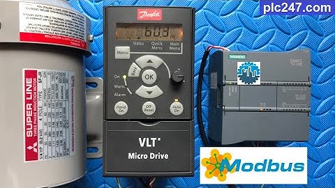 Siemens S7 1200 "Modbus RTU" Danfoss FC51 Tutorial
