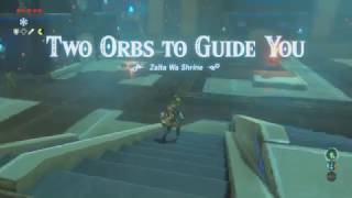 The Legend of Zelda: Breath of the Wild - Zalta Wa Shrine