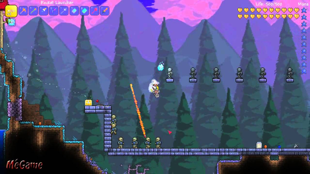 Terraria Weapon Guide Rocket Launcher YouTube
