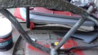 Lowrider bike Bando frame part1