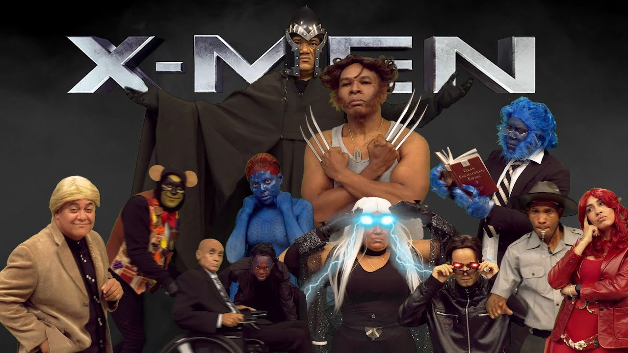 RAYMOND Y MIGUEL LOS X-MEN PARODIA