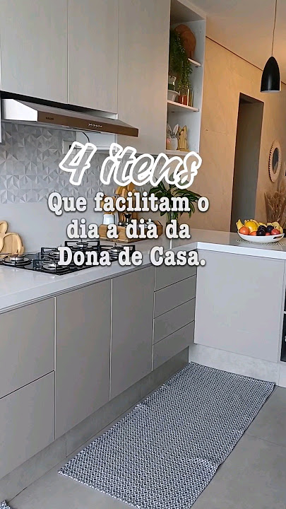 4 itens: Que facilita a vida da Dona de Casa | Carla Oliveira