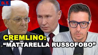 MATTARELLA nell'elenco dei RUSSOFOBI del Cremlino | ALLARME INGERENZA RUSSA IN MOLDAVIA