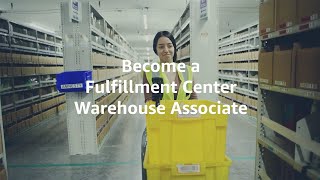What does an Amazon Fulfillment Center Warehouse Associate do?