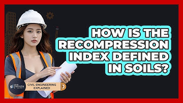 How Is The Recompression Index Defined In Soils?