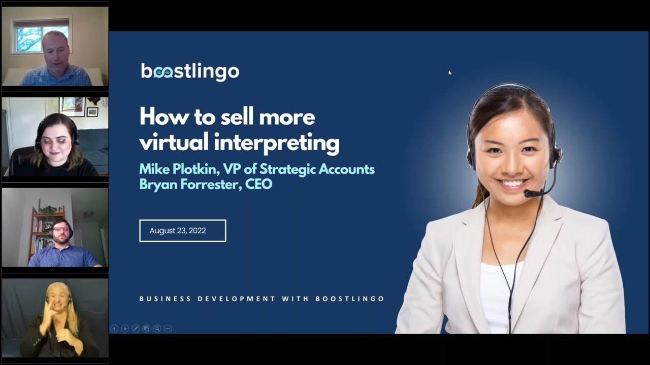Boostlingo - Language Interpreting Technology - Get Started Today!