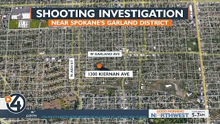 One shot in Spokane's Garland District