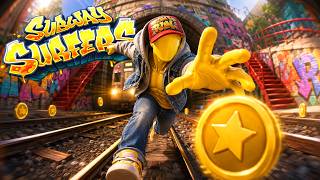 🚇 Subway Surfers Run | 4K Immersive Interactive Warm up |  |Viral Challenge | Fun Workout | screenshot 1