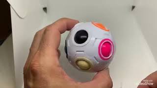 Demonstração Fidget toy Cubo bola mágica rainbow ball screenshot 1