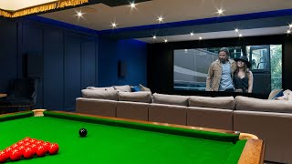 Is this the ultimate basement room ? Snooker and Cinema all in one. screenshot 3