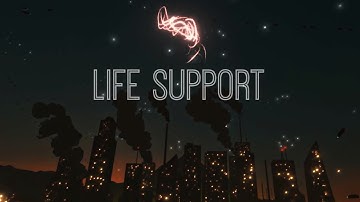Life Support - Official Music Video with Lyrics (Song Composed with AI)