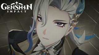 Neuvillette Reminisce The Past Cutscene Genshin Impact