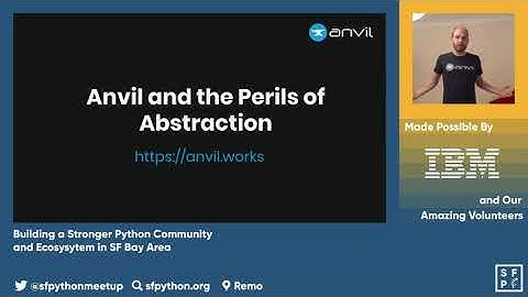 Anvil, the Web, and the Perils of Abstraction - Meredyd Luff