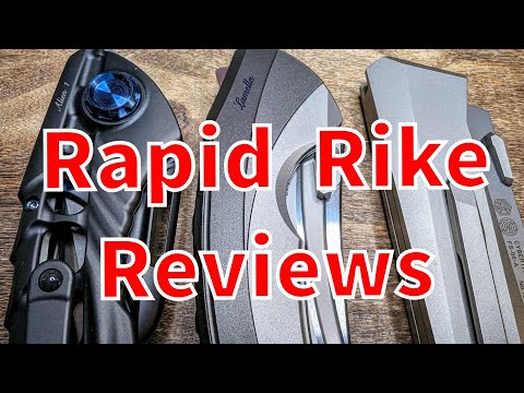 3 Really Rapid Rike Reviews Right Now! Lamella, Alien, and Cybertrix
