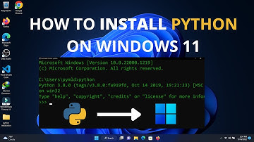 How To Install Python on Windows 11 - 2022