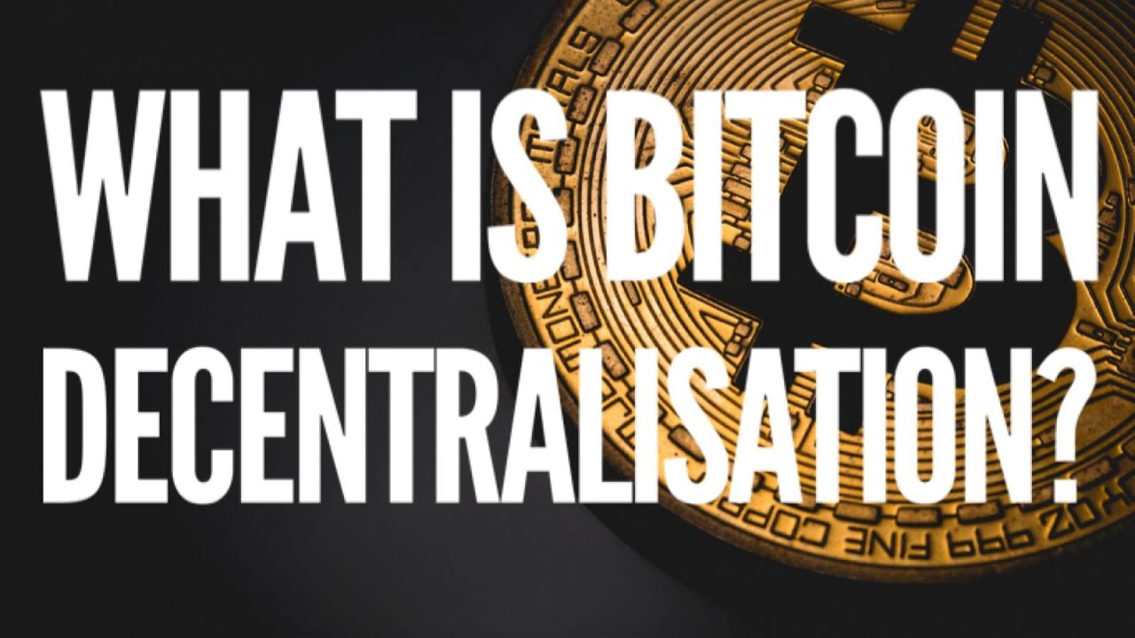 bitcoin decentralized meaning