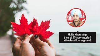 Mr. Harwinder Singh Got Canada Study Visa For Niagara College