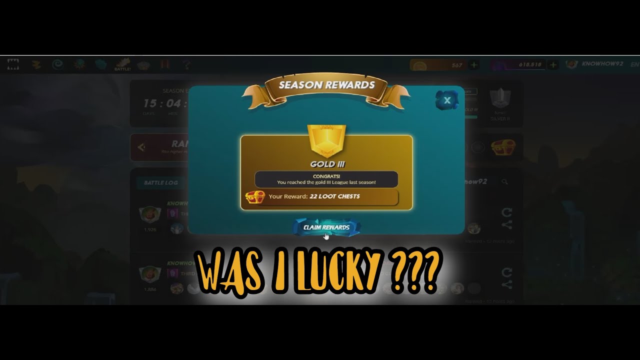 Opening My Splinterlands 22 Loot Chests Season Rewards