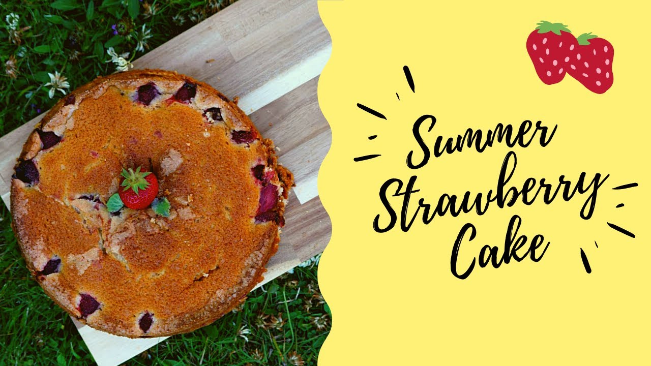 Summer Strawberry Cake