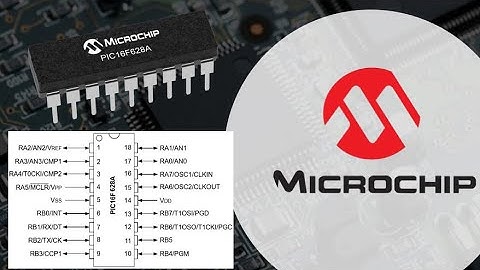Descripcion de los pines del Microcontrolador PIC -  PIC16F628A