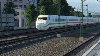 Transport Fever 2 ICE 2| Cab View - Mitfahrt | High Speed Stations and Network Merging