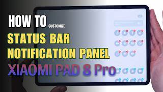 How to Edit Control Center | Status bar Xiaomi Pad 8 Pro screenshot 4