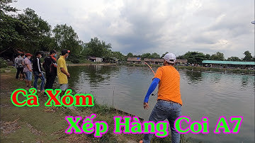 Anh 7 Vào Hồ Hoàng Hải Kéo Con Cá Mà Ai Cũng Bu Lại Coi