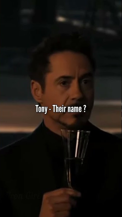 Tony Stark x Y/n
