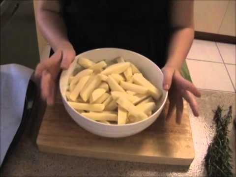 Home made Potato Chips (and freezing instructions) - YouTube