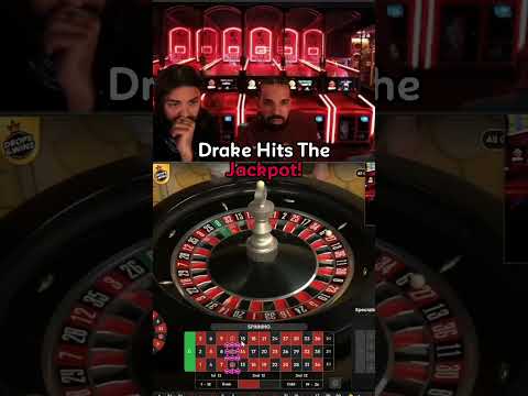 Drake Finally Hits The JACKPOT On Roulette! #drake #roulette #gambling #casino #bigwin #maxwin