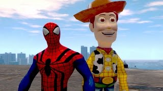 Spiderman vs Woody