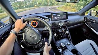 2023 Lexus IS 350 F Sport AWD - POV Driving Impressions