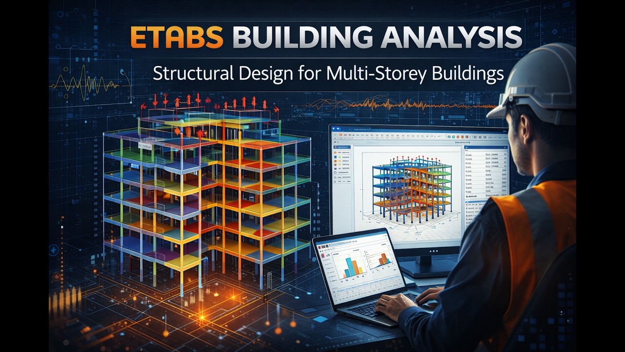 Design Earthquake-Resistant Buildings Using ETABS | Structural Analysis ...