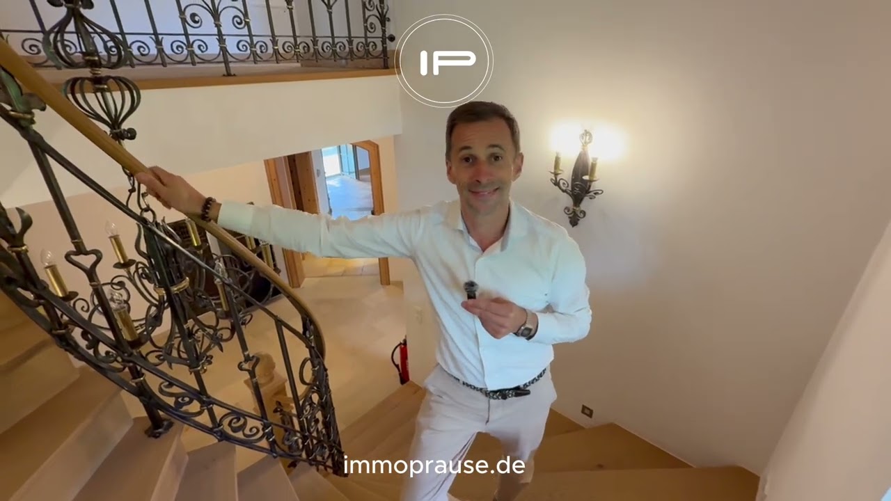 Immobilienrundgang in der Landhausvilla in Eppishausen