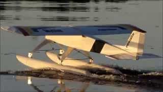 RC seaplane floatplane Sjöflyg 9 Aug 2012A.wmv