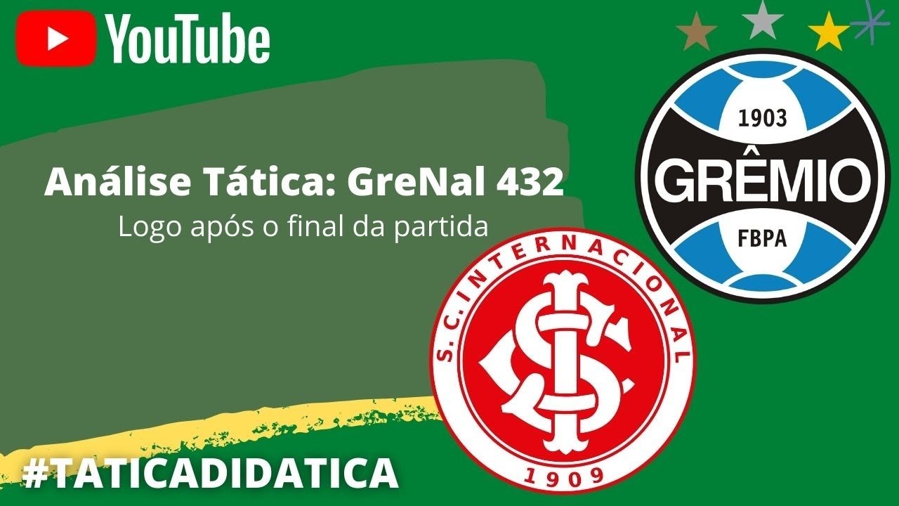 TRANSMISSÃO GRENAL AO VIVO HOJE (21/04): Assista GRÊMIO X INTER pelo  BRASILEIRÃO